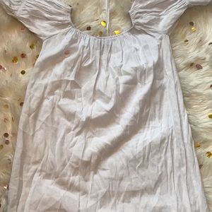 Never worn white off the shoulder prairie dress